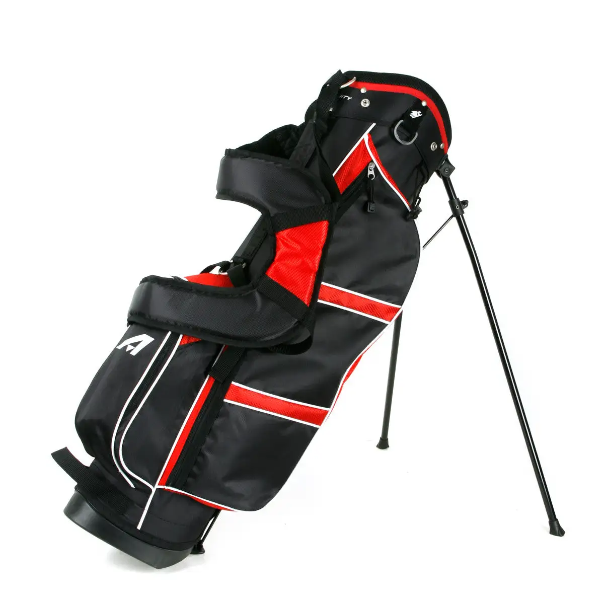Hireko Affinity ZLS Stand Golf Bag Black/Red 3 Hireko Affinity ZLS Stand Golf Bag Black/Red