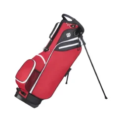 Wilson Staff "W" Carry Golf Bag -Par Ready Shop b3585ff873d67393a75d70c2906c6b2190d82849 WGB3309RD W CARRY RED v2