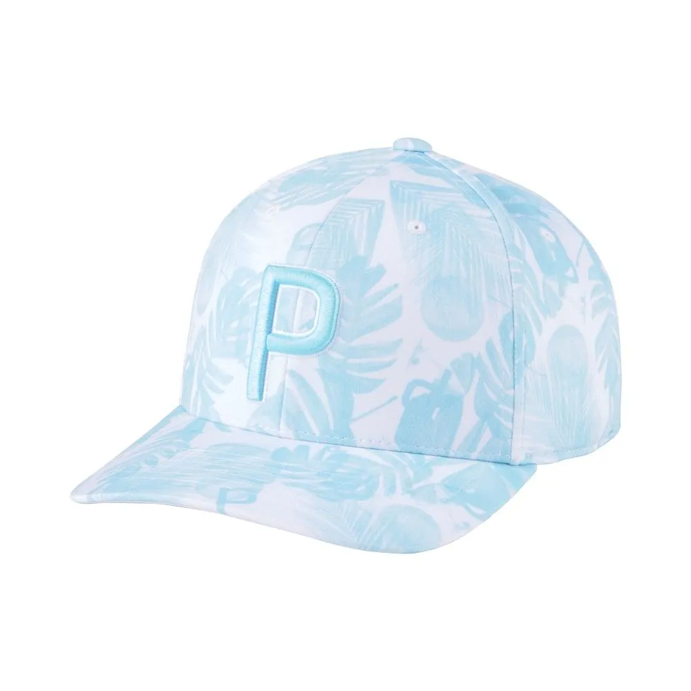 Cobra Golf Puma Beach Print P Snapback Golf Hat 4 Cobra Golf Puma Beach Print P Snapback Golf Hat - Image 2