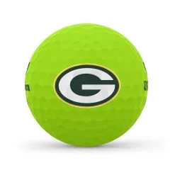 Wilson Staff Duo Optix NFL Team Licensed Golf Balls - Matte Green -Par Ready Shop ec9b39098577dce7c8876efec2f7ee653a302de9 WGWP504GB 4 DUO Optix 12BALL NFL GreenBay Ball GR
