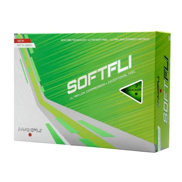 Golf Works Maxfli SoftFli Matte Finsih Golf Balls 6 Golf Works Maxfli SoftFli Matte Finsih Golf Balls - Image 5