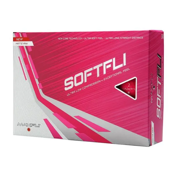 Golf Works Maxfli SoftFli Matte Finsih Golf Balls 8 Golf Works Maxfli SoftFli Matte Finsih Golf Balls - Image 7