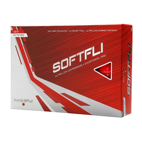Golf Works Maxfli SoftFli Matte Finsih Golf Balls 9 Golf Works Maxfli SoftFli Matte Finsih Golf Balls - Image 8