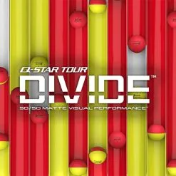 Cleveland Golf Srixon Q-Star Tour Divide Golf Balls - Dozen -Par Ready Shop qstardivide 6