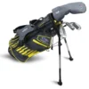 "US Kids UL42-s 4 Club Stand Set, Grey/Yellow Bag" -Par Ready Shop us kids ul42 s 4 club stand set greyyellow bag 14760 greyyelw 27900 1