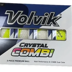 Volvik Crystal Combi Split Colored Golf Balls 13 Volvik Crystal Combi Split Colored Golf Balls -Par Ready Shop yELLOW 0898cbe6 3fd4 42fb b744 4b71f5c4daca